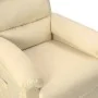Sillón reclinable de tela crema de , Sillones - Ref: Foro24-342348, Precio: 181,45 €, Descuento: %