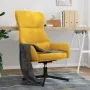 Silla de relajación de terciopelo amarillo mostaza by , Armchairs - Ref: Foro24-341115, Price: 109,78 €, Discount: %