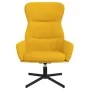 Silla de relajación de terciopelo amarillo mostaza by , Armchairs - Ref: Foro24-341115, Price: 109,78 €, Discount: %
