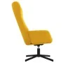 Silla de relajación de terciopelo amarillo mostaza by , Armchairs - Ref: Foro24-341115, Price: 109,78 €, Discount: %