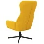 Silla de relajación de terciopelo amarillo mostaza by , Armchairs - Ref: Foro24-341115, Price: 109,78 €, Discount: %