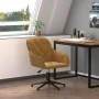 Silla de oficina giratoria de terciopelo marrón von , Bürostühle - Ref: Foro24-344864, Preis: 89,09 €, Rabatt: %