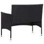Set de muebles de jardín 4 pzas y cojines ratán sintético negro de , Conjuntos de jardín - Ref: Foro24-45813, Precio: 293,44 ...