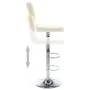 Taburetes de cocina 2 unidades cuero sintético color crema de , Taburetes de cocina - Ref: Foro24-323637, Precio: 131,03 €, D...