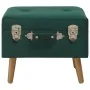 Taburetes de almacenamiento 3 piezas terciopelo verde by , Benches for halls and storage - Ref: Foro24-329254, Price: 170,74 ...