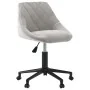 Sillas de comedor giratorias 2 uds de terciopelo gris claro de , Sillas de comedor - Ref: Foro24-335495, Precio: 139,44 €, De...