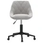 Sillas de comedor giratorias 2 uds de terciopelo gris claro de , Sillas de comedor - Ref: Foro24-335495, Precio: 139,44 €, De...
