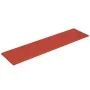 Paneles de pared 12 uds cuero sintético rojo 60x15 cm 1,08 m² by , Wall covering - Ref: Foro24-343829, Price: 25,94 €, Discou...