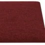 Paneles de pared 12 uds tela rojo tinto 90x30 cm 3,24 m² de , Recubrimiento de paredes - Ref: Foro24-343904, Precio: 67,60 €,...