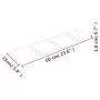 Paneles de pared 12 uds tela gris oscuro 60x15 cm 1,08 m² von , Wandverkleidung - Ref: Foro24-344053, Preis: 28,94 €, Rabatt: %