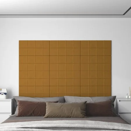 Paneles de pared 12 uds terciopelo marrón 60x30 cm 2,16 m² von , Wandverkleidung - Ref: Foro24-344091, Preis: 43,85 €, Rabatt: %