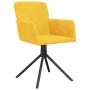 Sillas de comedor giratorias 2 uds terciopelo amarillo de , Sillas de comedor - Ref: Foro24-344797, Precio: 132,86 €, Descuen...