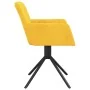 Sillas de comedor giratorias 2 uds terciopelo amarillo de , Sillas de comedor - Ref: Foro24-344797, Precio: 132,86 €, Descuen...