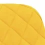 Sillas de comedor giratorias 2 uds terciopelo amarillo de , Sillas de comedor - Ref: Foro24-344797, Precio: 132,86 €, Descuen...