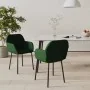 Sillas de comedor 2 unidades terciopelo verde oscuro von , Essstühle - Ref: Foro24-344703, Preis: 112,11 €, Rabatt: %