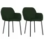 Sillas de comedor 2 unidades terciopelo verde oscuro von , Essstühle - Ref: Foro24-344703, Preis: 112,11 €, Rabatt: %