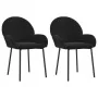 Sillas de comedor 2 unidades terciopelo negro von , Essstühle - Ref: Foro24-344769, Preis: 130,08 €, Rabatt: %
