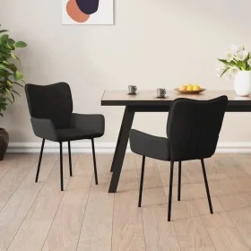 Sillas de comedor 2 unidades terciopelo negro von , Essstühle - Ref: Foro24-344826, Preis: 108,68 €, Rabatt: %