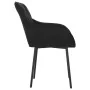 Sillas de comedor 2 unidades terciopelo negro von , Essstühle - Ref: Foro24-344851, Preis: 132,34 €, Rabatt: %