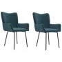 Sillas de comedor 2 unidades terciopelo azul von , Essstühle - Ref: Foro24-344885, Preis: 109,87 €, Rabatt: %