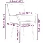 Sillas de comedor 2 unidades terciopelo azul von , Essstühle - Ref: Foro24-344885, Preis: 109,87 €, Rabatt: %
