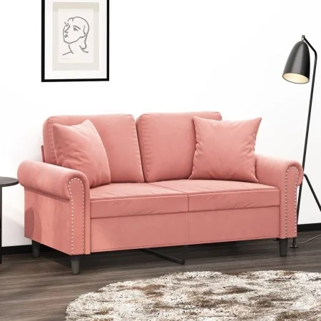 Cojines decorativos 2 uds terciopelo rosa 40x40 cm by , Cushions - Ref: Foro24-349488, Price: 22,91 €, Discount: %