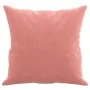 Cojines decorativos 2 uds terciopelo rosa 40x40 cm by , Cushions - Ref: Foro24-349488, Price: 22,91 €, Discount: %