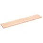 Estante de pared madera maciza roble sin tratar 220x40x(2-4) cm by , Shelves and shelves - Ref: Foro24-363614, Price: 105,09 ...