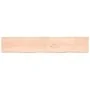 Estante de pared madera maciza roble sin tratar 220x40x(2-4) cm by , Shelves and shelves - Ref: Foro24-363614, Price: 105,09 ...
