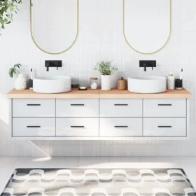 Encimera de baño madera maciza sin tratar 200x50x(2-6) cm von , Arbeitsplatten - Ref: Foro24-3156078, Preis: 137,18 €, Rabatt: %