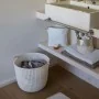 Curver Cesta de almacenamiento Knit redonda L blanco crema by , Storage baskets - Ref: Foro24-443843, Price: 37,98 €, Discoun...