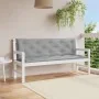 Cojín de banco de jardín tela Oxford gris 150x(50+50)x7 cm by , Cushions for chairs and sofas - Ref: Foro24-315017, Price: 52...