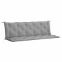 Cojín de banco de jardín tela Oxford gris 180x(50+50)x7 cm de , Cojines para sillas y sofás - Ref: Foro24-315029, Precio: 55,...
