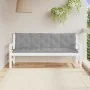 Cojín de banco de jardín tela Oxford gris 180x(50+50)x7 cm de , Cojines para sillas y sofás - Ref: Foro24-315029, Precio: 55,...