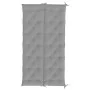 Cojín de banco de jardín tela Oxford gris 200x(50+50)x7 cm de , Cojines para sillas y sofás - Ref: Foro24-315041, Precio: 63,...