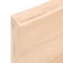 Encimera de baño madera maciza sin tratar 120x40x(2-6) cm by , Countertops - Ref: Foro24-3156044, Price: 75,14 €, Discount: %