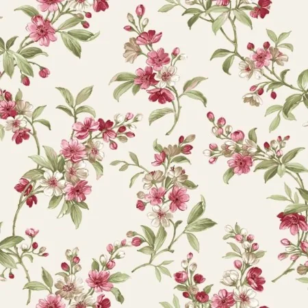 Noordwand Papel pintado Blooming Garden 6 Flowers rojo y verde von , Bemaltes Papier - Ref: Foro24-444811, Preis: 36,99 €, Ra...