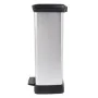 Curver Papelera de pedal Deco rectangular plateada 50 L by , Garbage cans and trash cans - Ref: Foro24-443829, Price: 88,63 €...