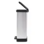 Curver Papelera de pedal Deco rectangular plateada 50 L by , Garbage cans and trash cans - Ref: Foro24-443829, Price: 88,63 €...