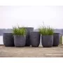 Capi Macetero bajo elegante Waste Rib gris 46x58 cm de , Maceteros y jardineras - Ref: Foro24-442102, Precio: 132,39 €, Descu...