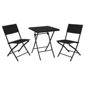ProGarden Mesa y sillas de jardín 3 piezas aspecto de mimbre von , Gartensets - Ref: Foro24-446773, Preis: 127,97 €, Rabatt: %