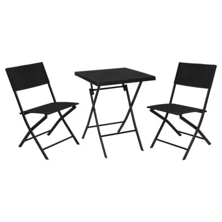 ProGarden Mesa y sillas de jardín 3 piezas aspecto de mimbre von , Gartensets - Ref: Foro24-446773, Preis: 127,97 €, Rabatt: %