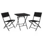 ProGarden Mesa y sillas de jardín 3 piezas aspecto de mimbre von , Gartensets - Ref: Foro24-446773, Preis: 127,97 €, Rabatt: %