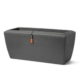 Capi Jardinera rectangular Arc Granite gris antracita 90x35x40 cm by , Pots and planters - Ref: Foro24-442116, Price: 194,76 ...