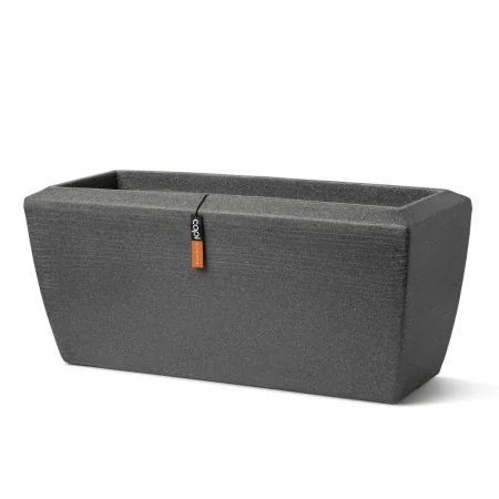 Capi Jardinera rectangular Arc Granite gris antracita 90x35x40 cm by , Pots and planters - Ref: Foro24-442116, Price: 194,76 ...