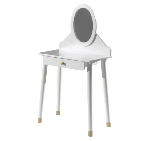 Vipack Mesa tocador para niños Billy con espejo madera blanco by , Bedroom Dressers - Ref: Foro24-442690, Price: 159,87 €, Di...