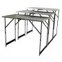 Brüder Mannesmann Set de mesas plegables multiusos 3 piezas aluminio by , Work tables - Ref: Foro24-443677, Price: 107,68 €, ...