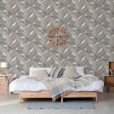 DUTCH WALLCOVERINGS Papel pintado Onyx gris oscuro by , Painted paper - Ref: Foro24-442577, Price: 30,60 €, Discount: %