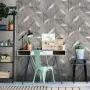 DUTCH WALLCOVERINGS Papel pintado Onyx gris oscuro by , Painted paper - Ref: Foro24-442577, Price: 30,60 €, Discount: %