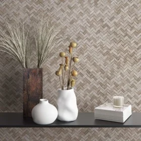 Noordwand Papel pintado Botanica Rattan Wickerwork marrón y beige by , Painted paper - Ref: Foro24-444824, Price: 31,00 €, Di...